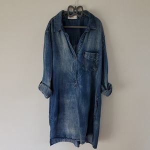 Denim Blue Casual Dress